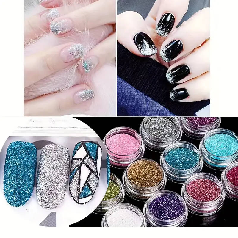 acrylic nail kit for beginners with glitter acrylic powders nail extension tools usb powered lamp perfect manicure set and gift for women details 6