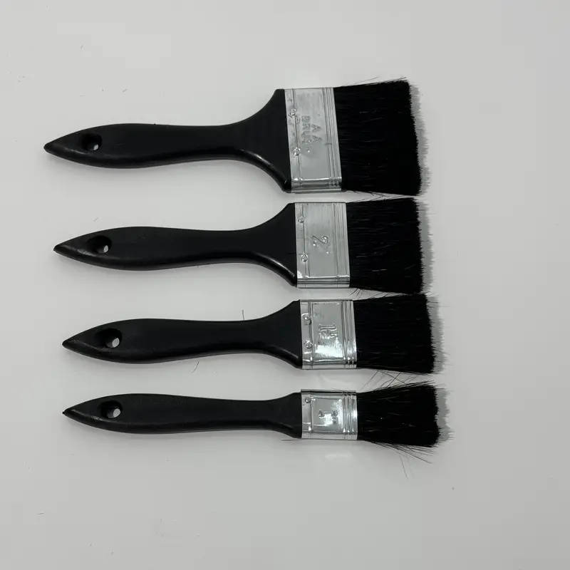 4-Piece Flat Paint Brush Set