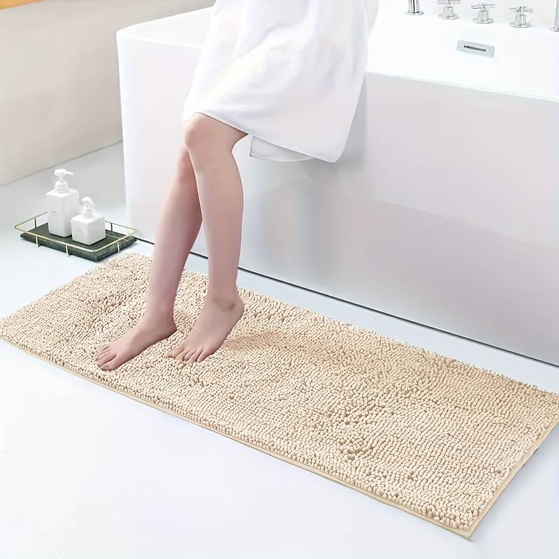 1Pc Light Grey 40x120cm Floor Mat