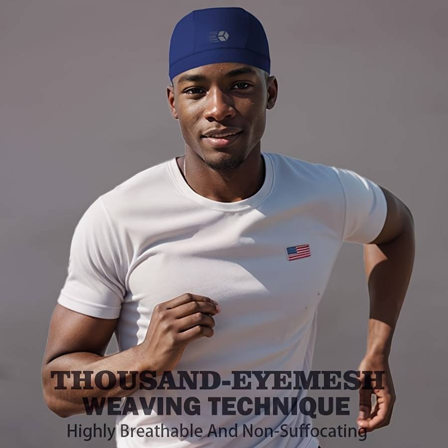 Versatile Use Cooling Skull Cap Breathable Sweat-Wicking Beanie