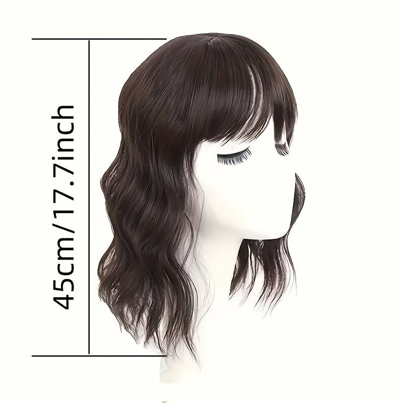 1Pc Light Brown 40.64cm Fashion Design Wig