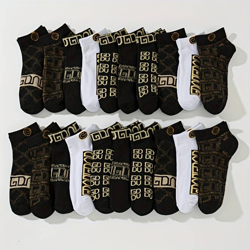 Sock 10 Pairs Pack Golden Yellow  One Size