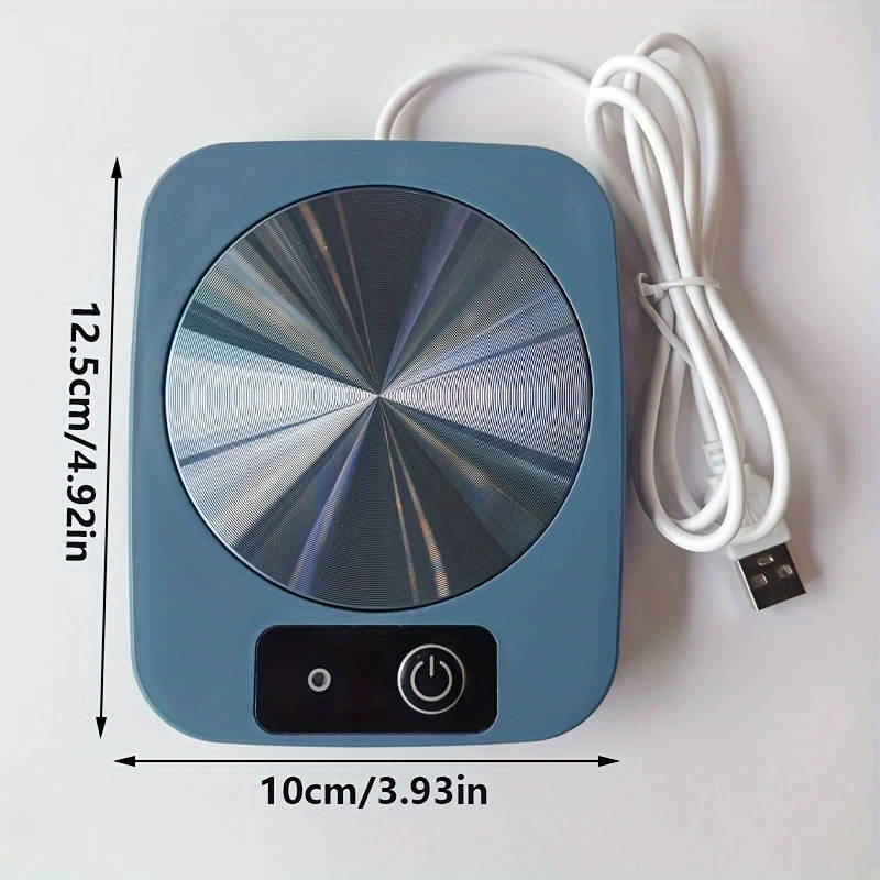 1pc USB Powered Teapot Warmer ABS Electric Beverage Heating Pad Keep Coffee Warm All Winter Color se