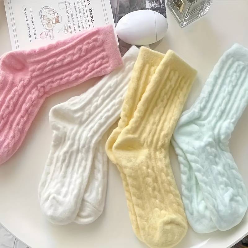 Sock 5 Pairs Of Mixed Colors Size One Size