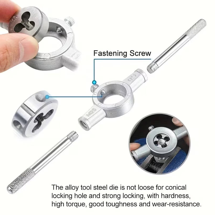 40pcs M3-M12 Tap And Die Set