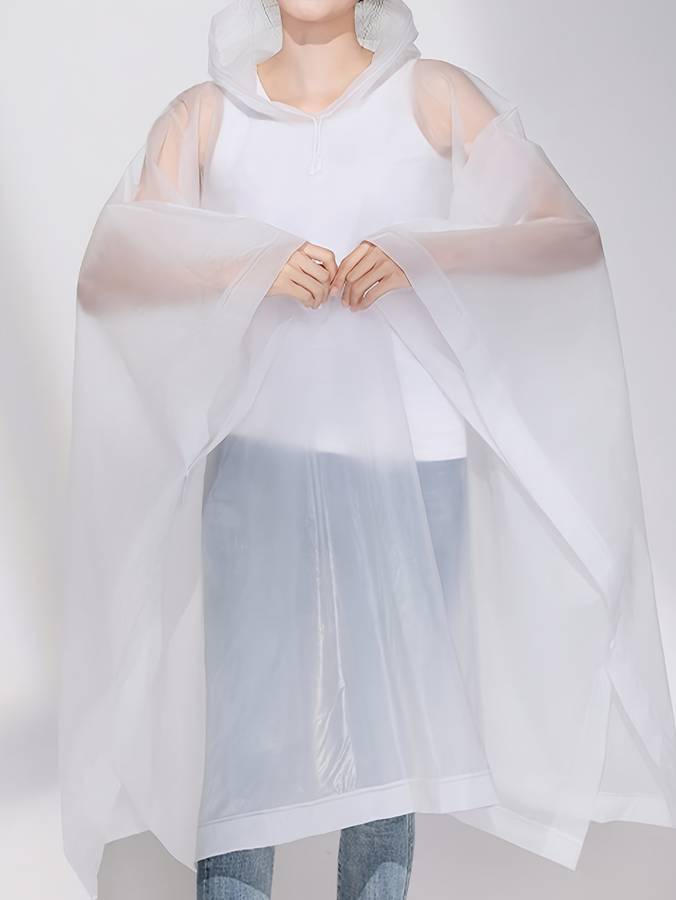 Raincoat White Size Onesize
