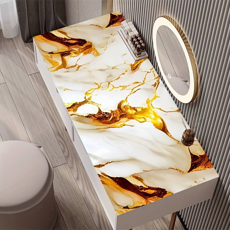 1PC Wall StickersBai Se Huang Gang Yan60cmx300cm