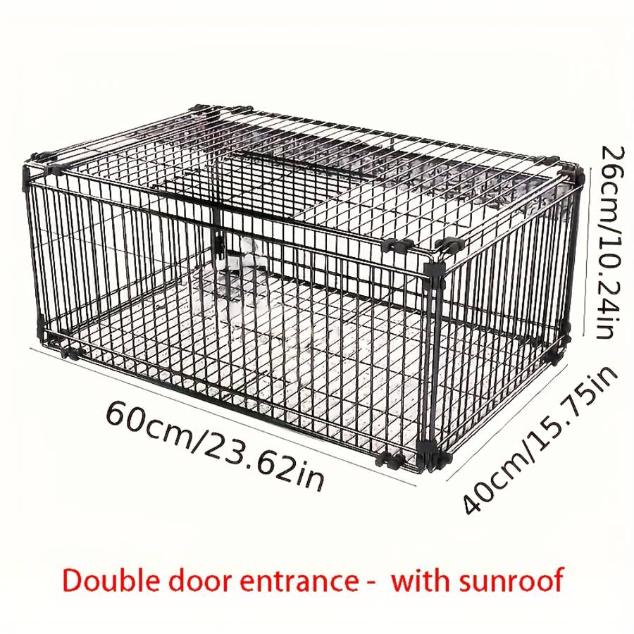 1pc 60*40*26cm/with sunroof Pet Cage