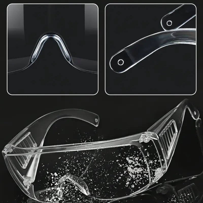 1pc Nail Polish Goggles Anti-Fog And Splash-Proof High Transparency for Nail Art Tool High-Definitio