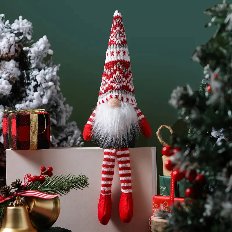 3-Piece Festive Christmas Gnome Dolls
