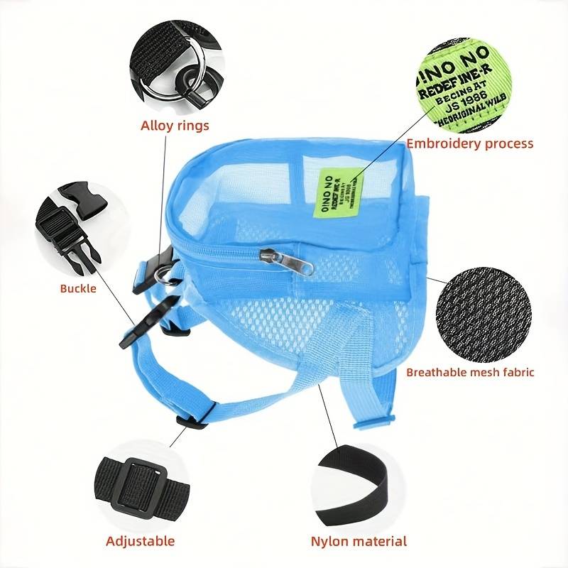 1pc greysize One size Pet Bag