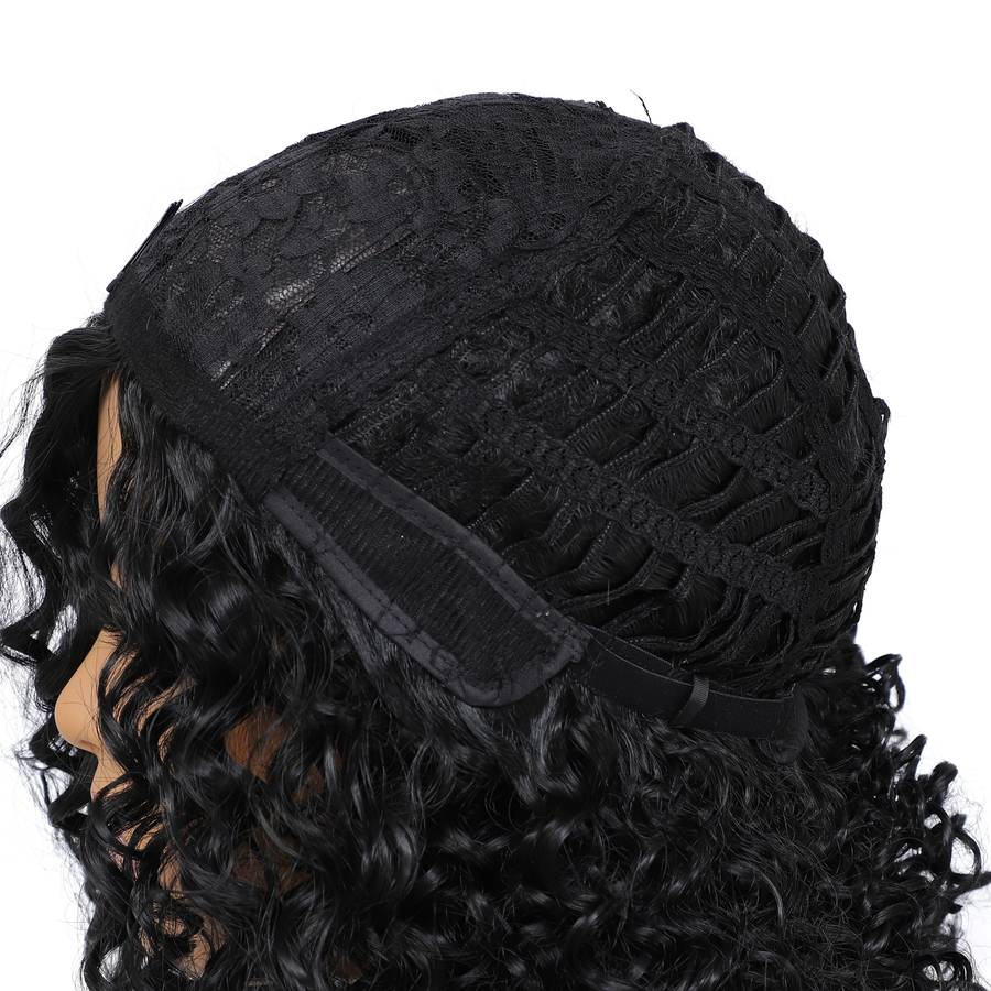 1Pc Black Brown 30.48cm Fashion Design Wig