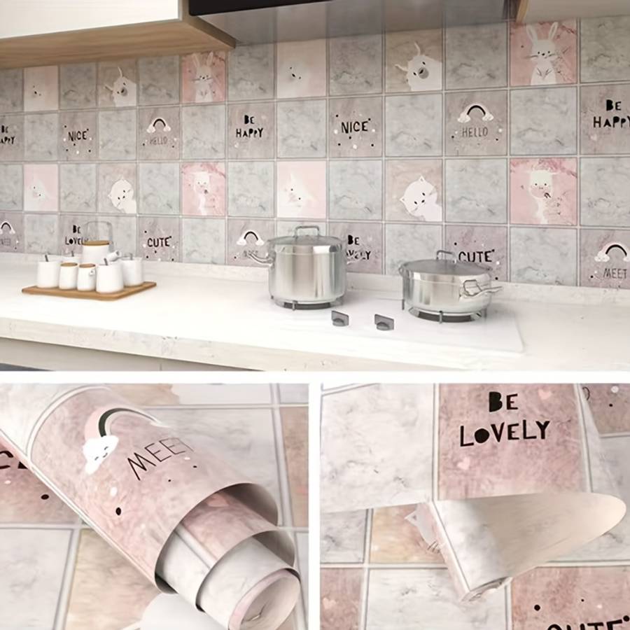 1PC Wall StickersCute Pet Time2m ZhangX60cm Wide