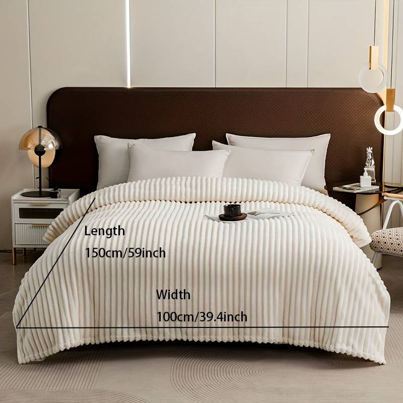 1ps Blanket Color Gray size 100x150cm