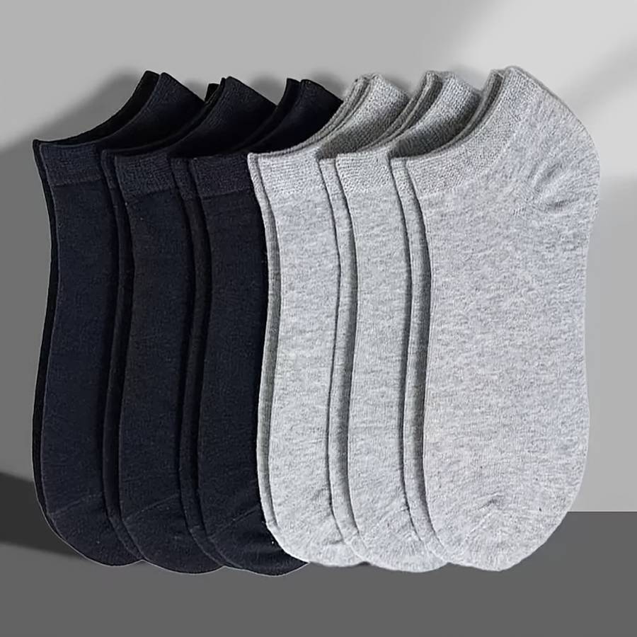12 Pairs Mixed Color One Size High Elastic Socks