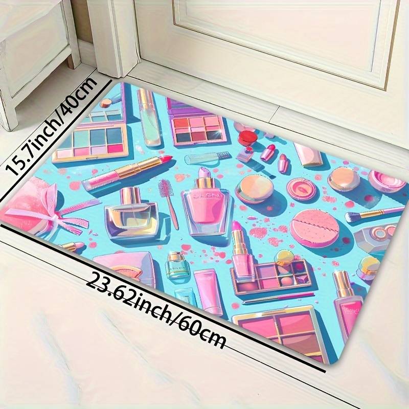 1Pc Blue 19.69x31.49inch 50x80cm Floor Mat