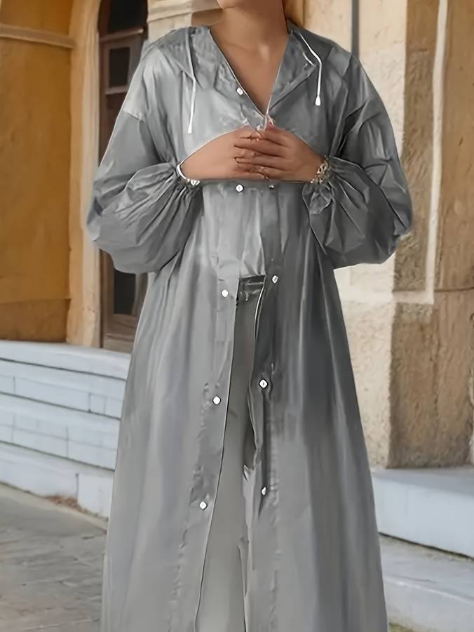 Raincoat Greyblack Size Onesize