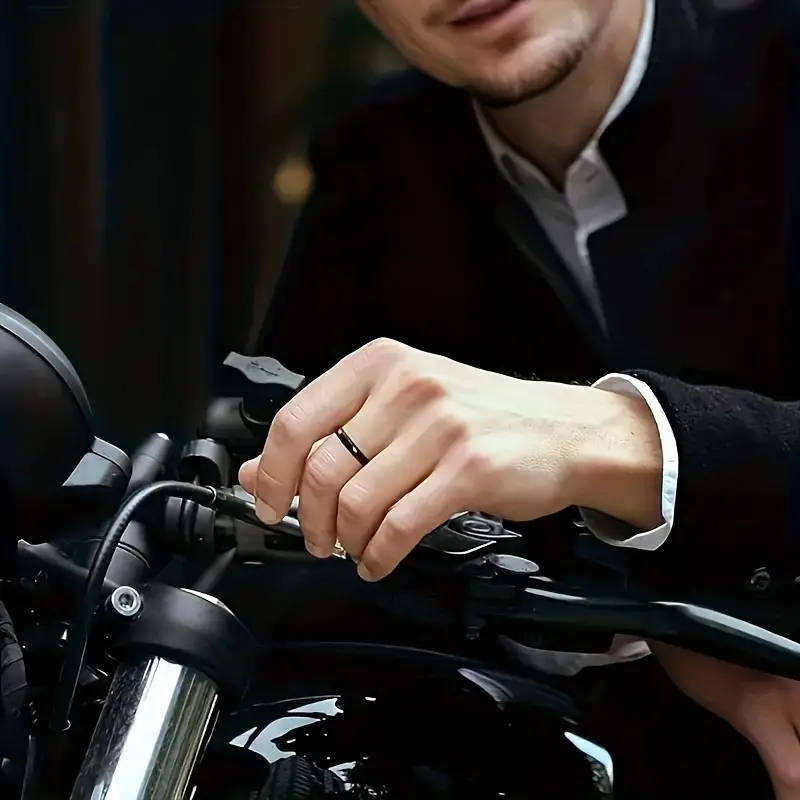 Titanium Stainless Band Ring