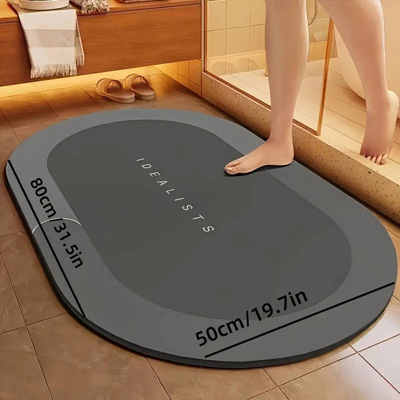 1 High Quality Diatomaceous Earth Kitchen Mat 50*80cm