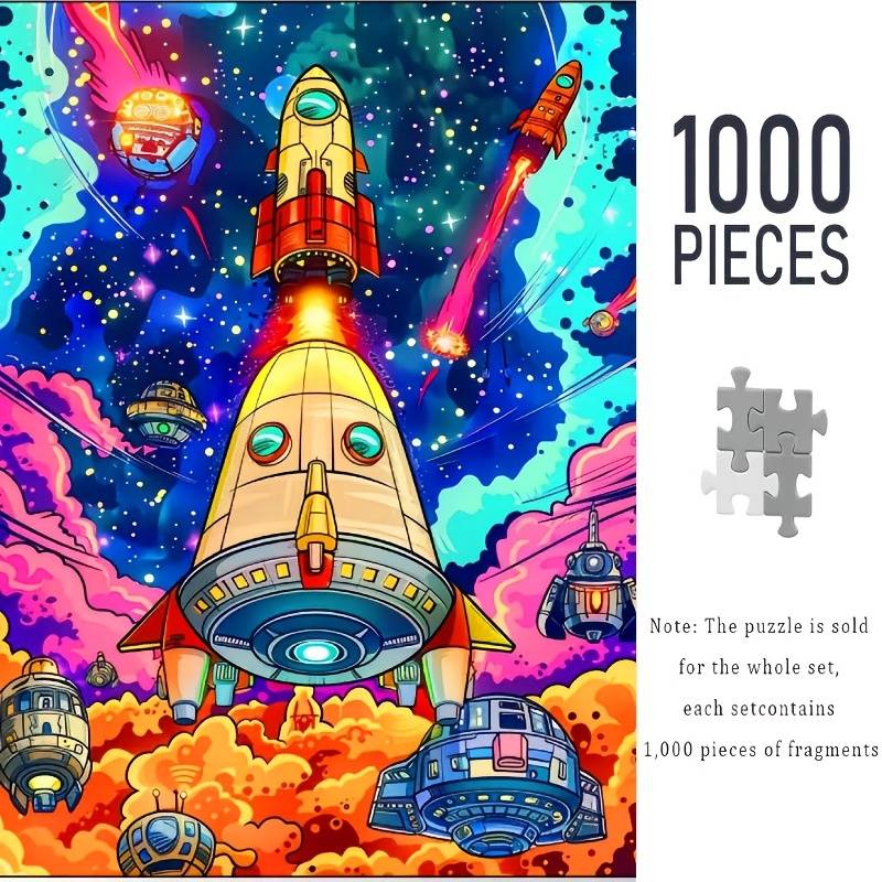 1000 Piece Mini Paper Jigsaw Puzzle