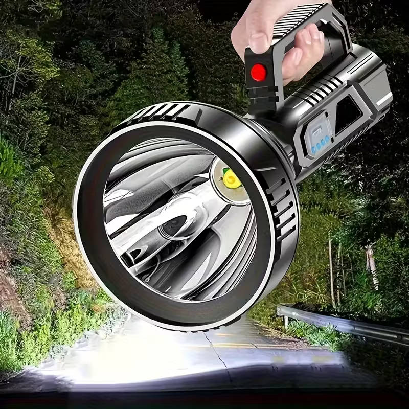 Multifunctional High Power Rechargeable LED Pistol Light