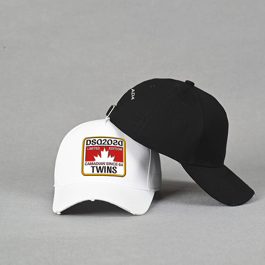 1pc F108 Limited Edition Distressed Cotton Baseball Cap Twins Design Hand Wash Only Stretch