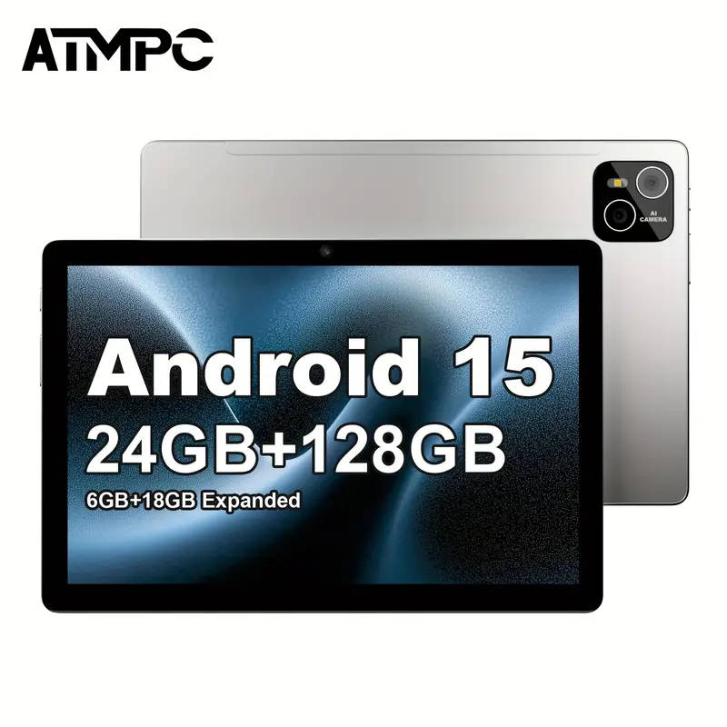 10.1" Android 15 24GB+128GB Tablet