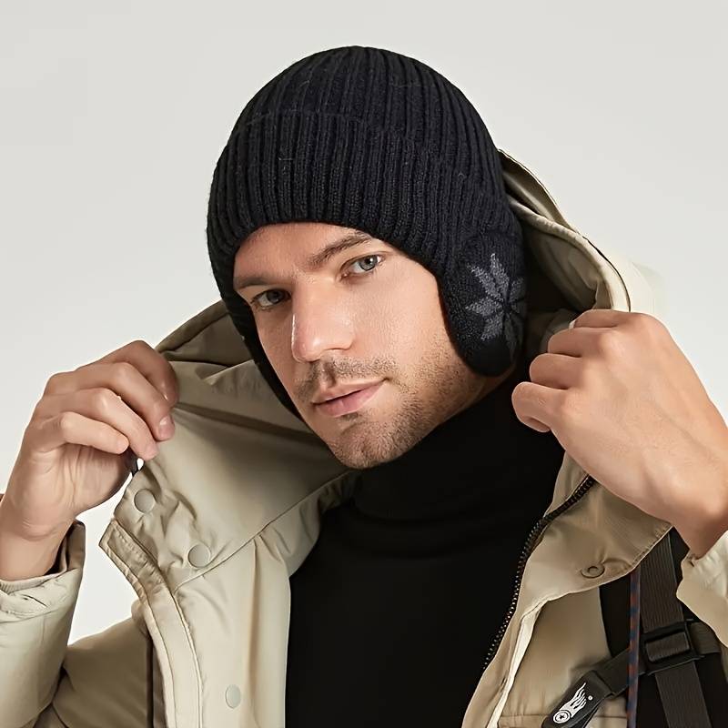 Hat Earmuffs   Black