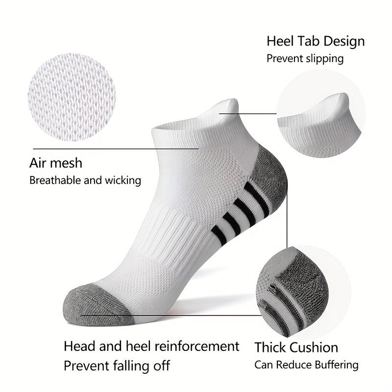 12 Pairs Black And Gray One Size High Elastic Socks