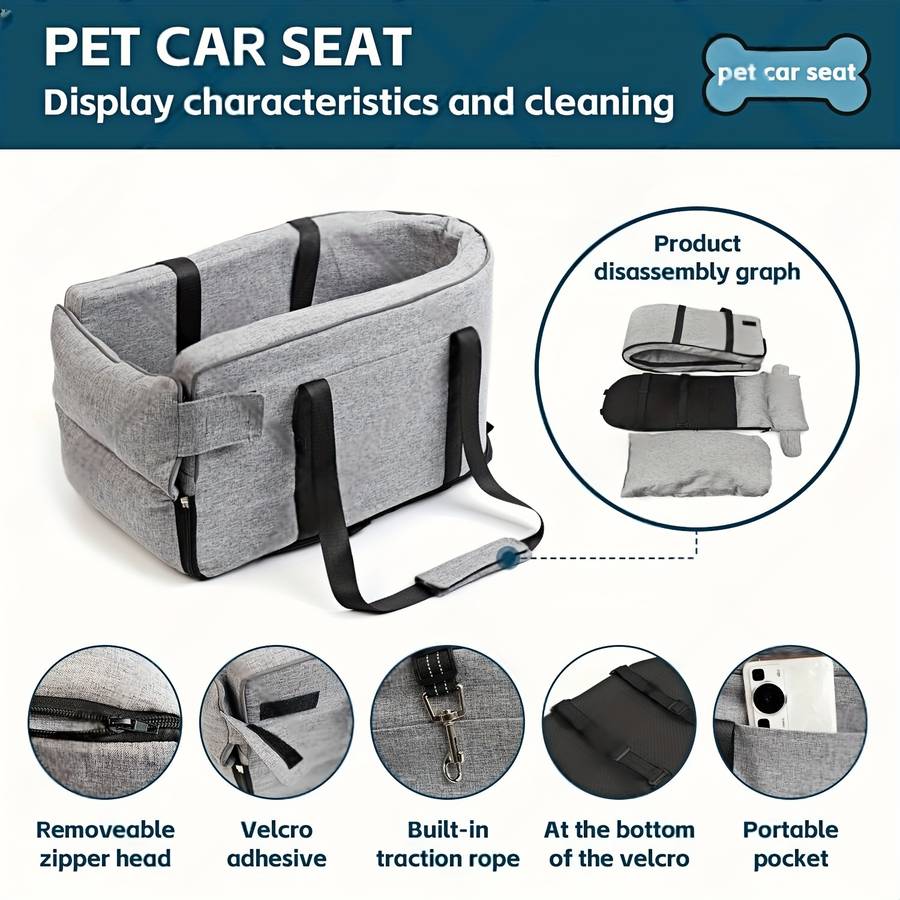 1pc grey Pet Bag