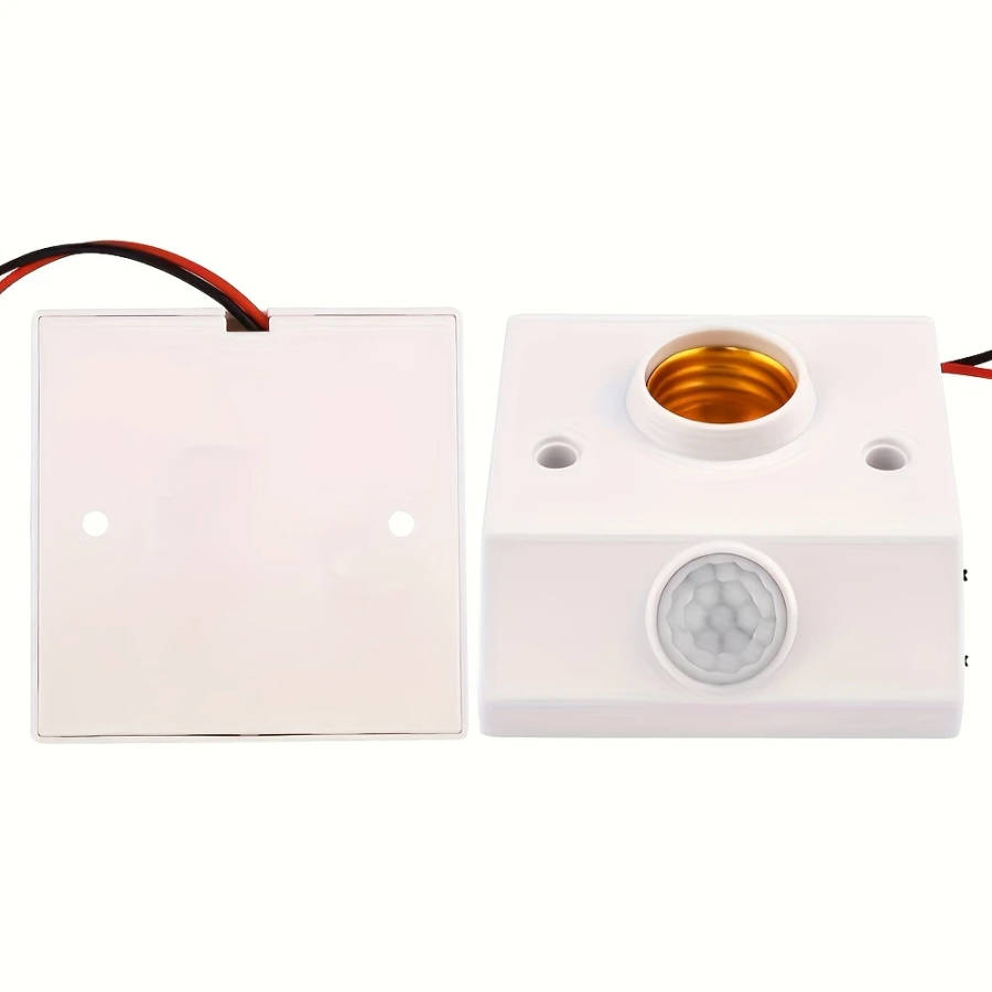 1pc Easy-Install LED Motion Sensor Light Automatic Infrared Human Detection E26 E27 Base Perfect