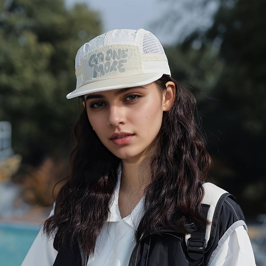Breathable Mesh Baseball Cap Quick-Dry Sun-Protective With Adjustable Strap God One Ma