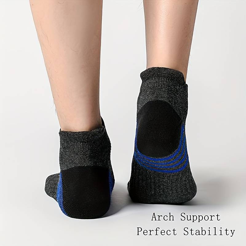 12 Pairs Black And Gray One Size High Elastic Socks