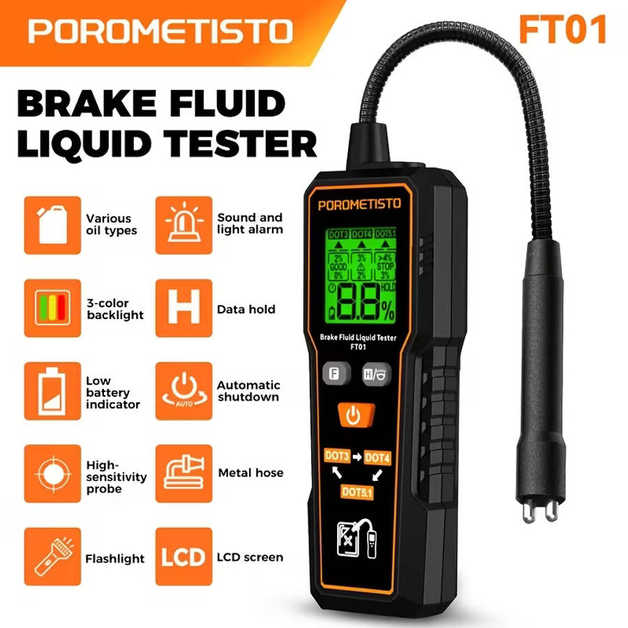 Portable Digital Brake Fluid Tester