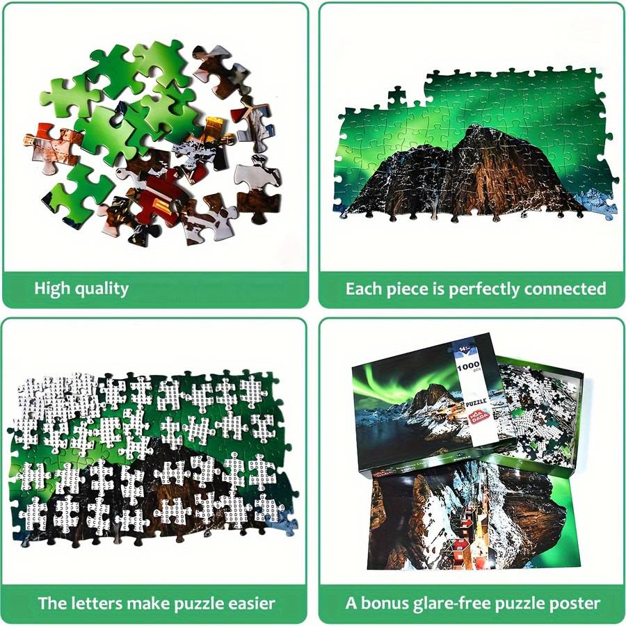 1000 Piece Paper Jigsaw Puzzle For Adults