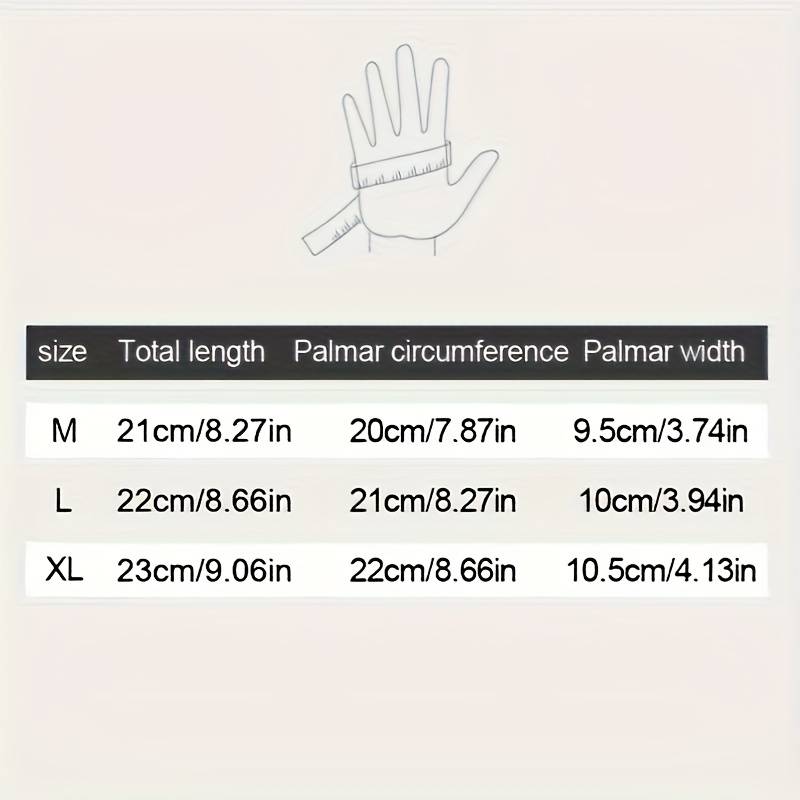 1 Pair Pink Size XL Warm Gloves