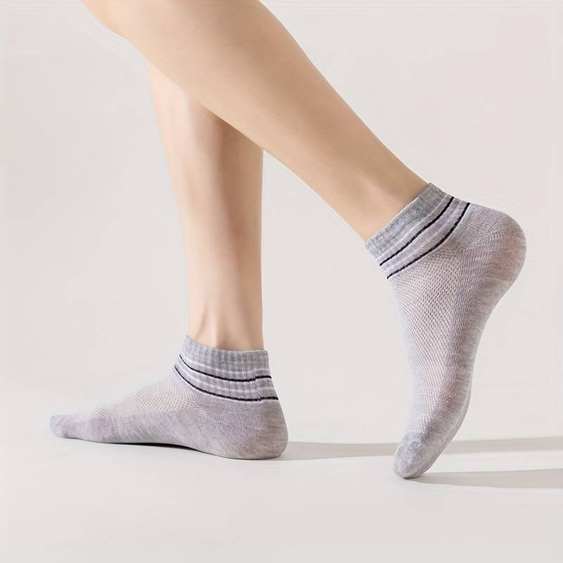 20 Pairs Mixed Color One Size High Elastic Socks