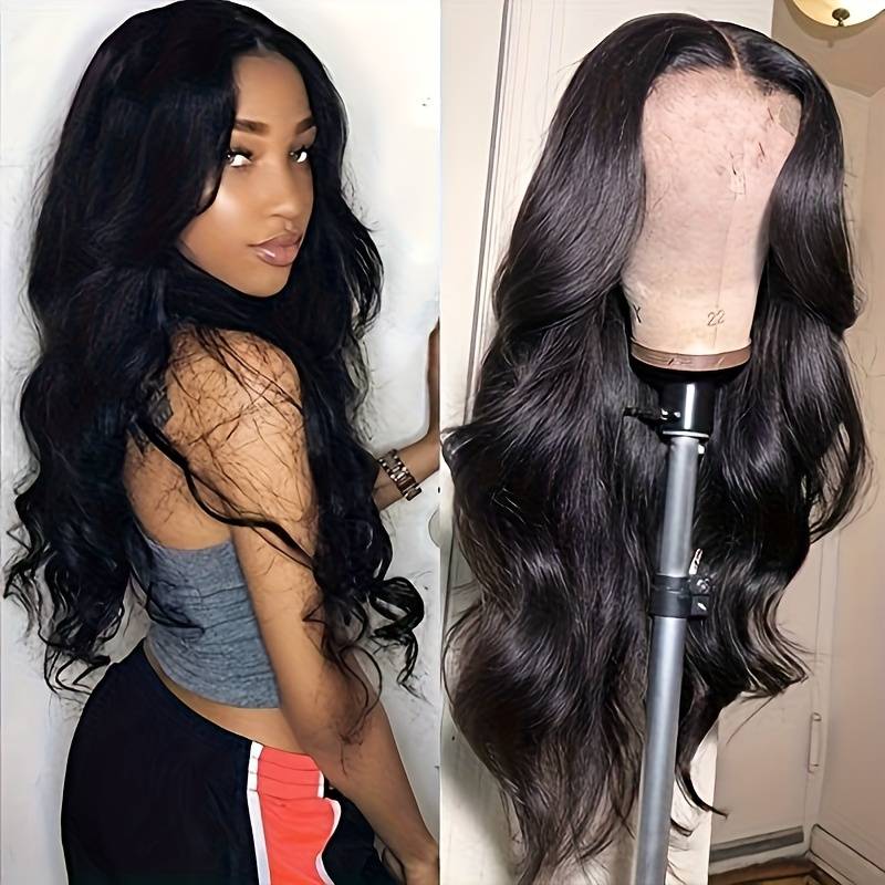 1Pc Black 66.04cm Fashion Design Wig