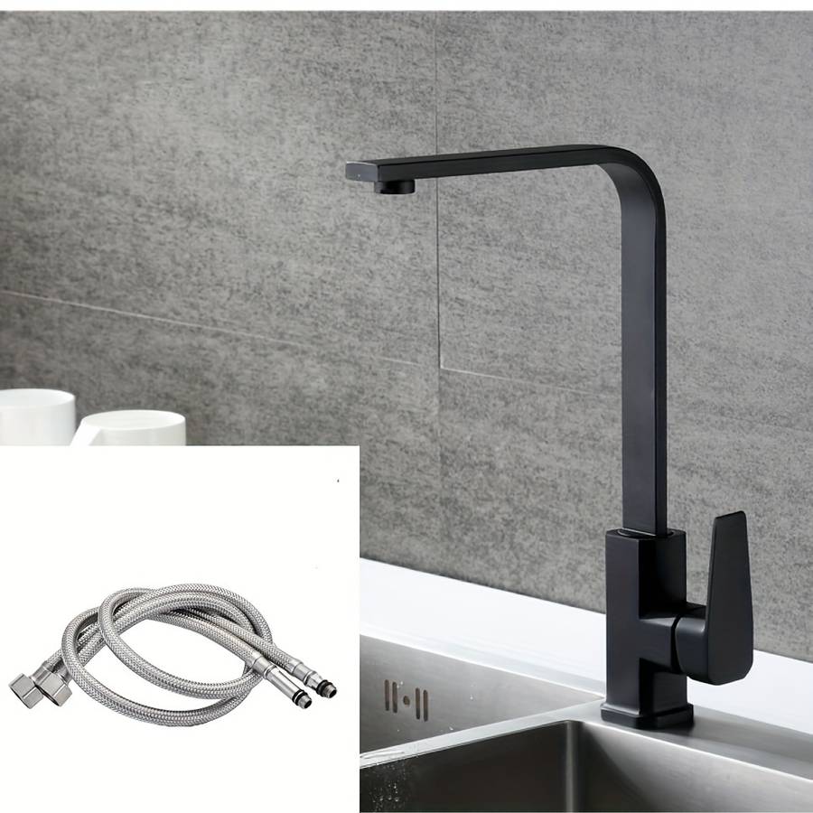 1pc Top Ten Kitchen Faucets Of The Same Style Hot And Cold Sinks Stainless Steel Rotatable