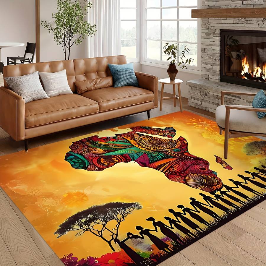 1Pc 80x120cm Floor Mat