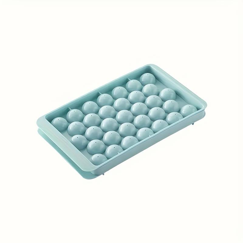 33-Cavity Round Silicone Ice Cube Tray Food Grade Perfect for Making Clear Ice Balls Spher
