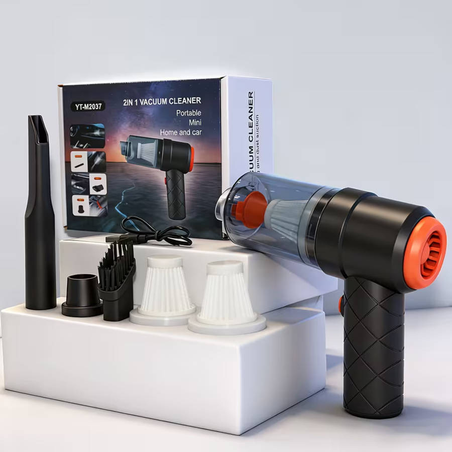 2 in 1 Cordless Handheld Vacuum Cleaner - Air Blowing and Dust Suction
