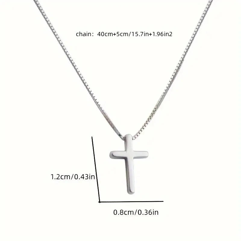 Cross Pendant with Necklace