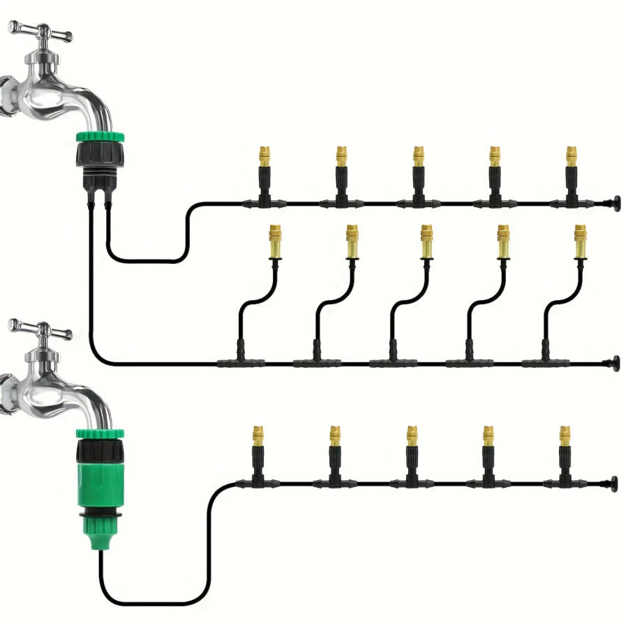 98' Outdoor Mist Cooling System