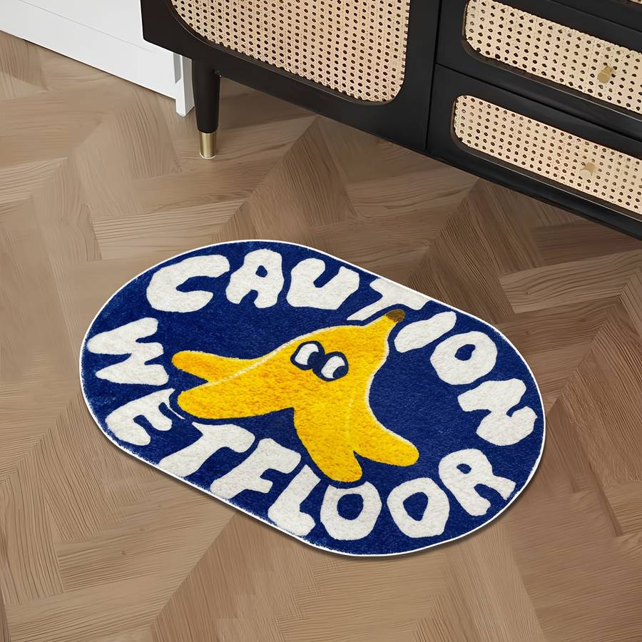 1Pc Blue 15.75x23.62inch 40x60cm Floor Mat