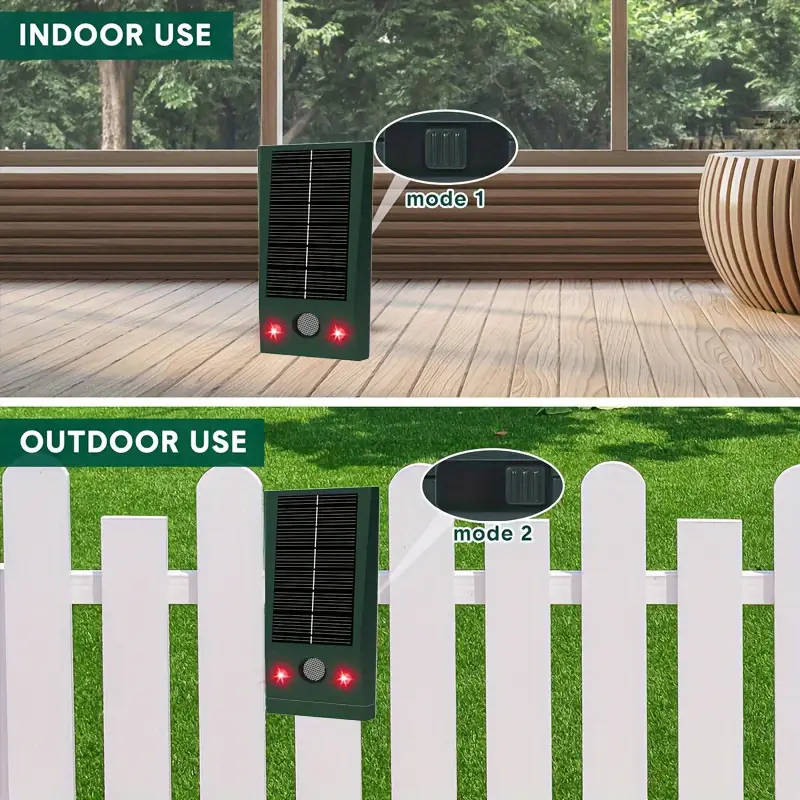 Solar Powered Ultrasonic Insect Repellent