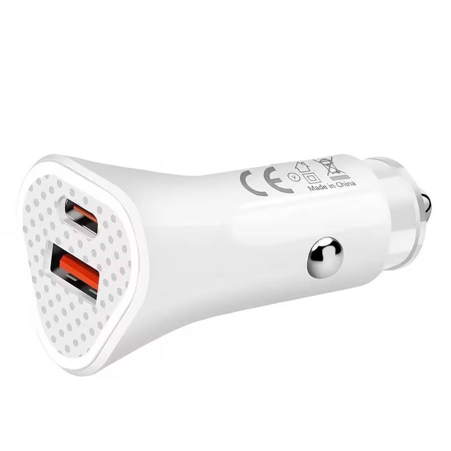 3.1A Fast Charging Dual Port USB Charger Car Cigarette Lighter Adapter