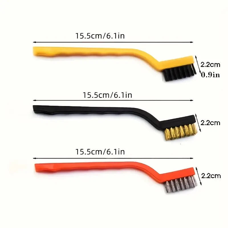 5pcs Kitchen Cleaning Tool Set Manual Multi-Surface Brushes and Scrapers for Gas Stove Range Hood Gr