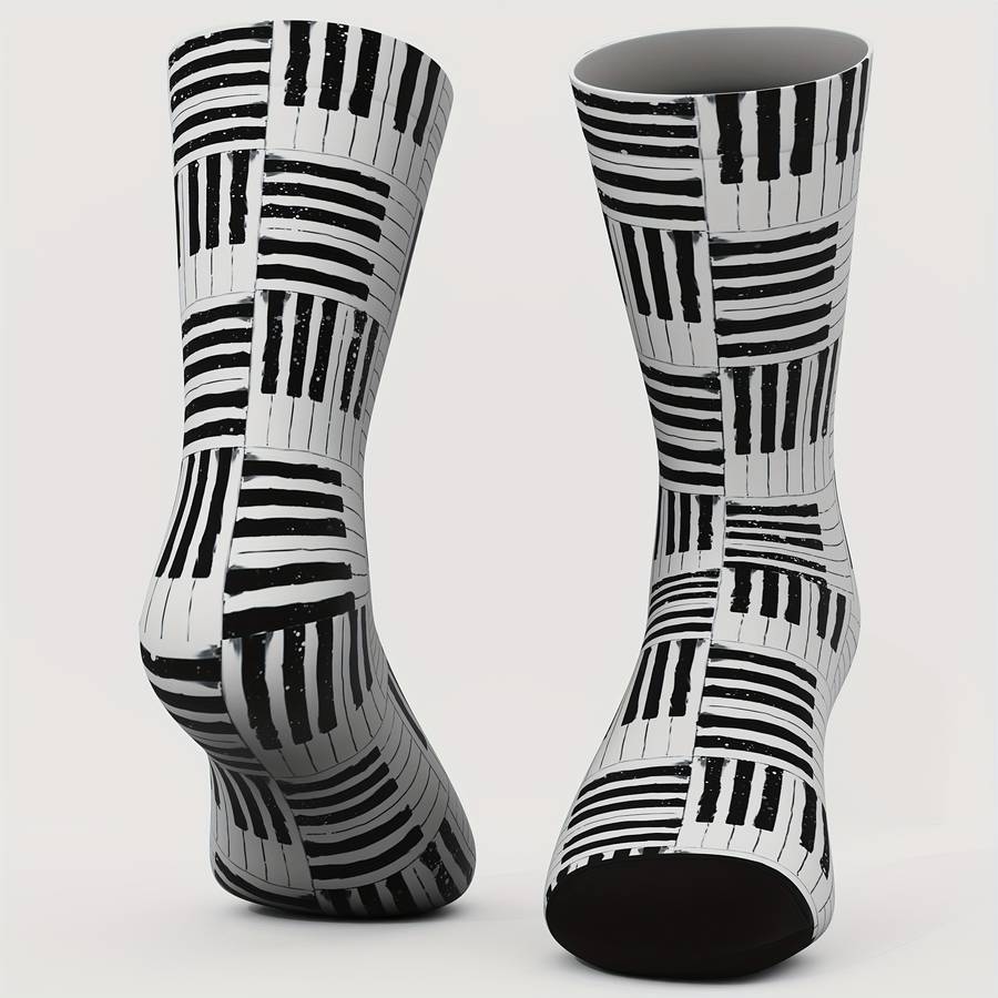 1 Pair Multicolor Size L Socks