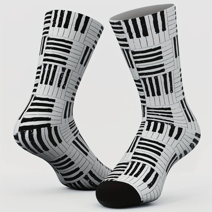 1 Pair Multicolor Size L Socks